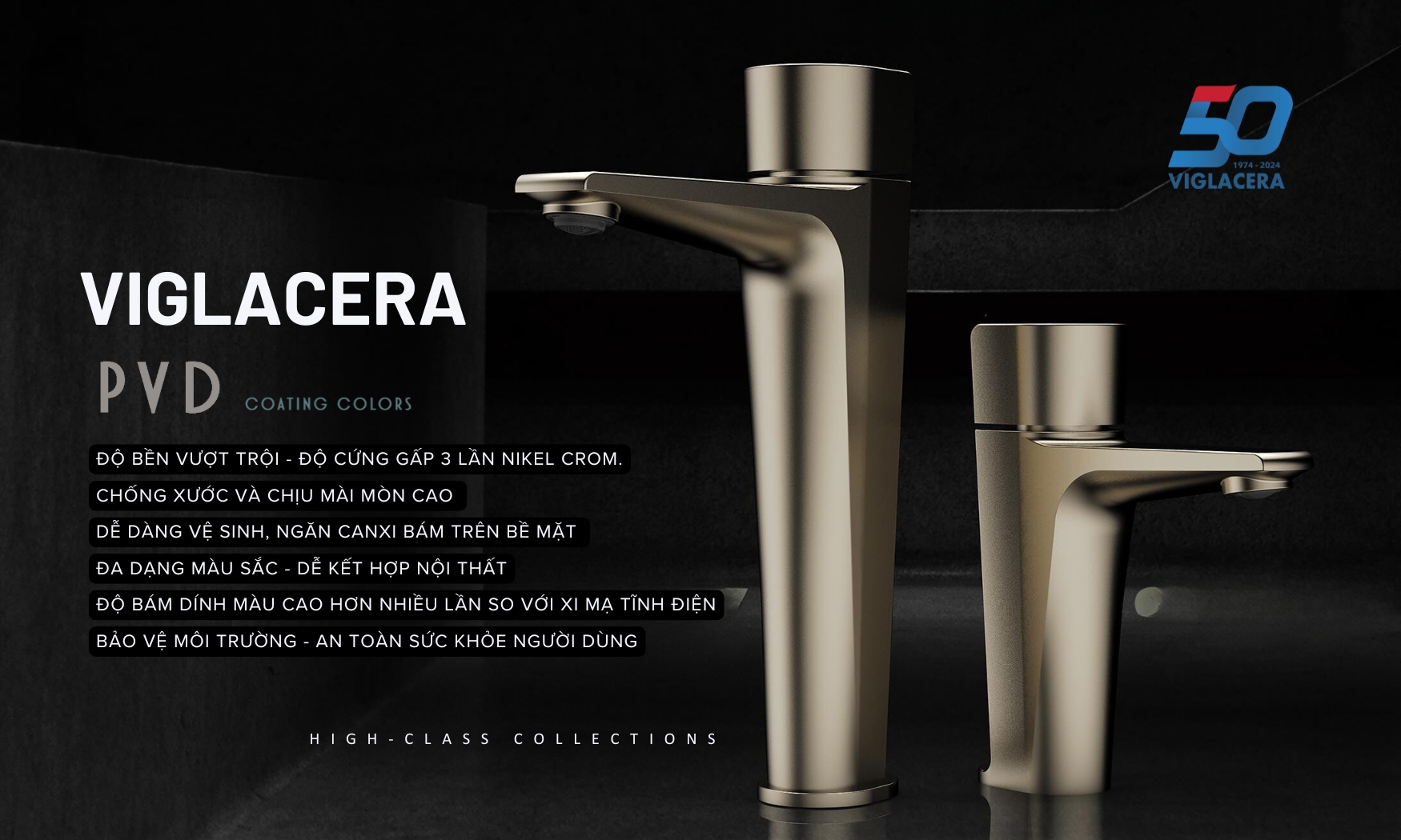 So sánh sen vòi phủ PVD và sen vòi thông thường