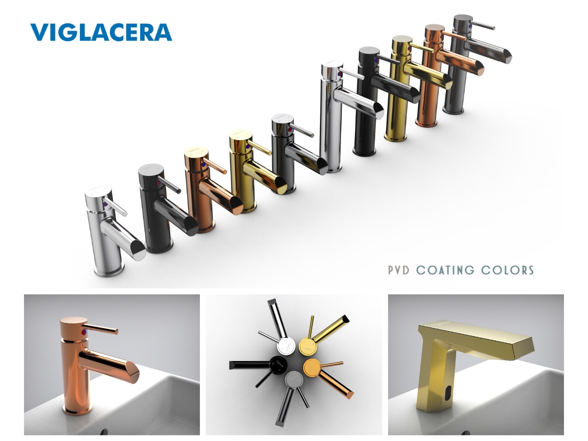 So sánh sen vòi phủ PVD và sen vòi thông thường