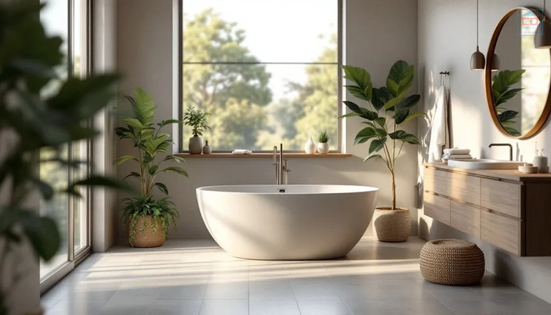 Bồn tắm tính thẩm mỹ cao