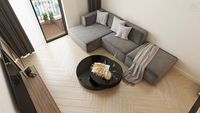 Phối cảnh gạch mỏng Slimtech