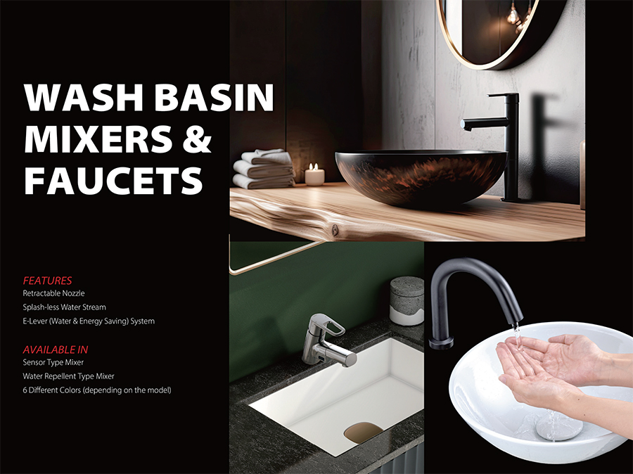 Vòi rửa mặt cao cấp KVK Nhật Bản