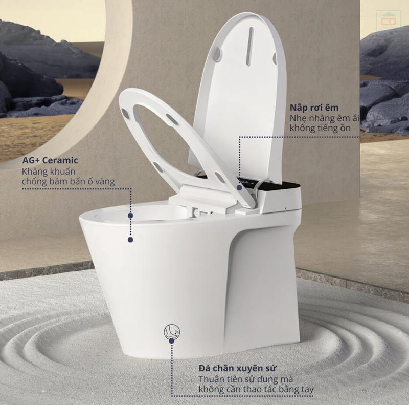 Bồn cầu Viglacera V882F