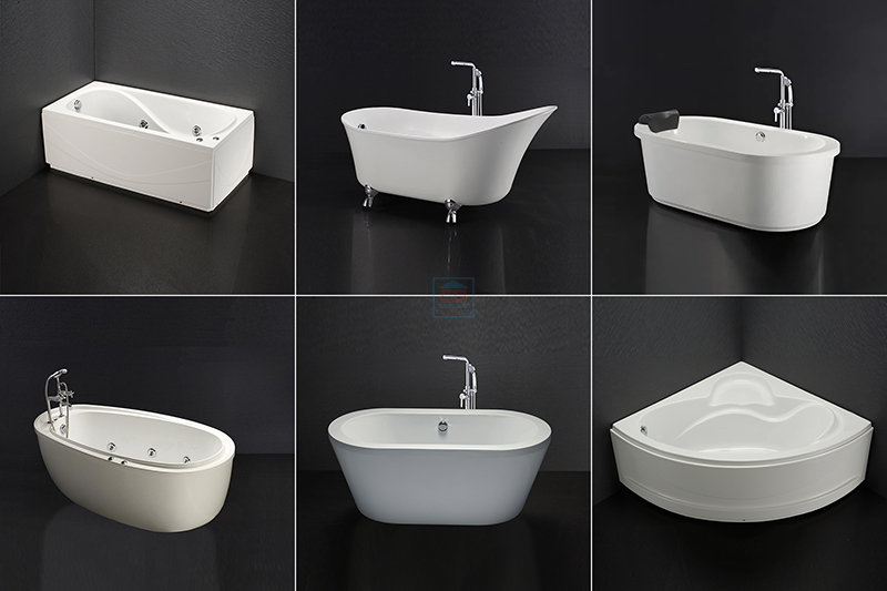 Các loại bồn tắm Caesar