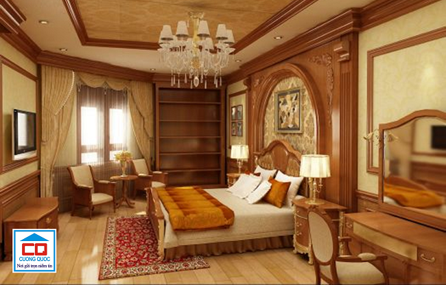 gạch l&aacute;t nền Viglacera phong c&aacute;ch cổ điển