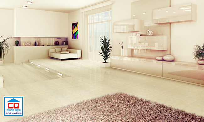 gạch l&aacute;t nền Viglacera phong c&aacute;ch đương đại