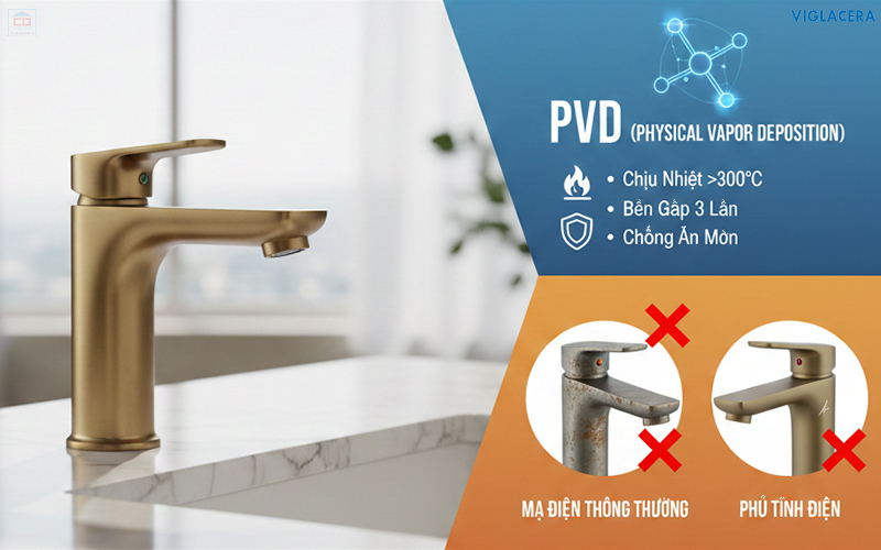 So sánh chi tiết công nghệ phủ PVD