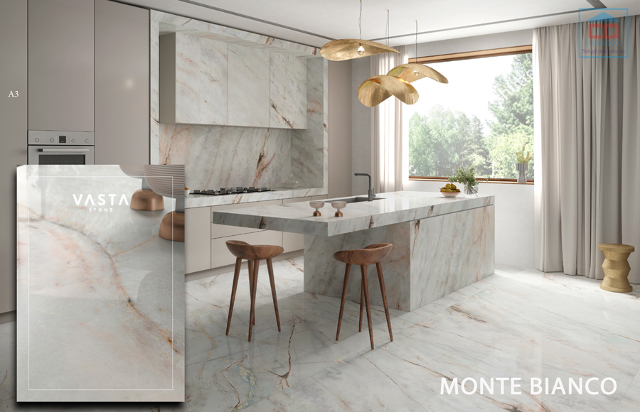 Mẫu Đá Tấm Lớn Ốp Tường Siêu Đẹp