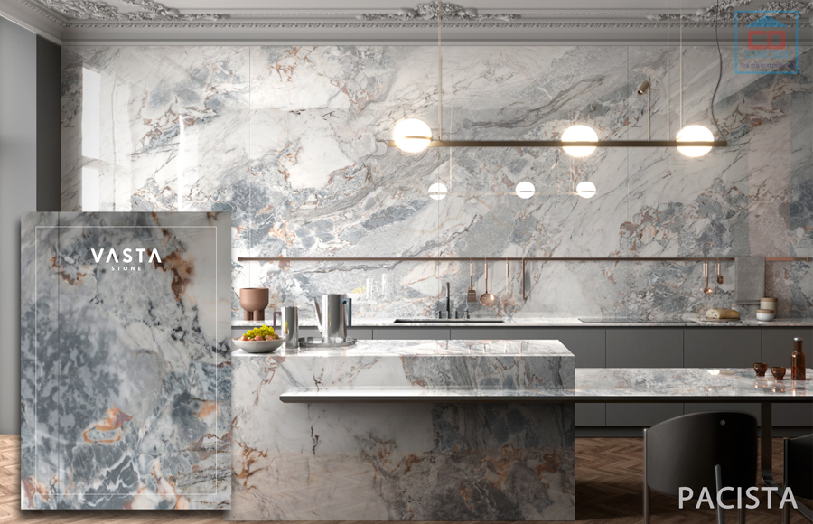 Mẫu Đá Tấm Lớn Ốp Tường Siêu Đẹp