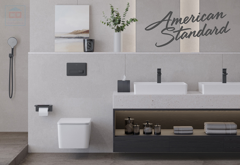 Trọn bộ thiết bị vệ sinh American Standard cho nhà tắm