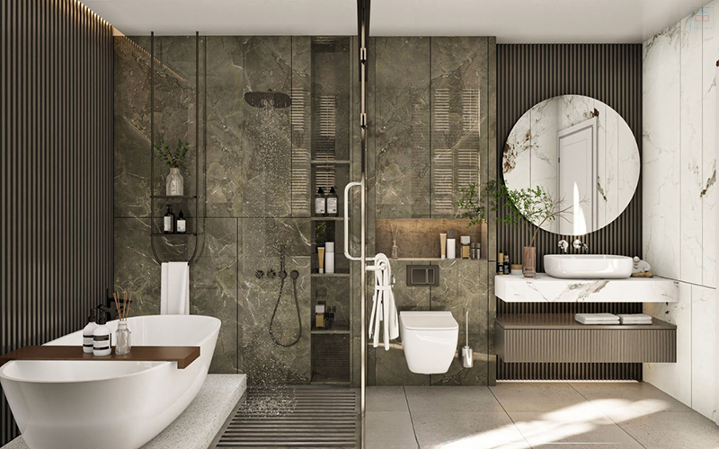 Thiết bị vệ sinh cho phòng tắm hiện đại