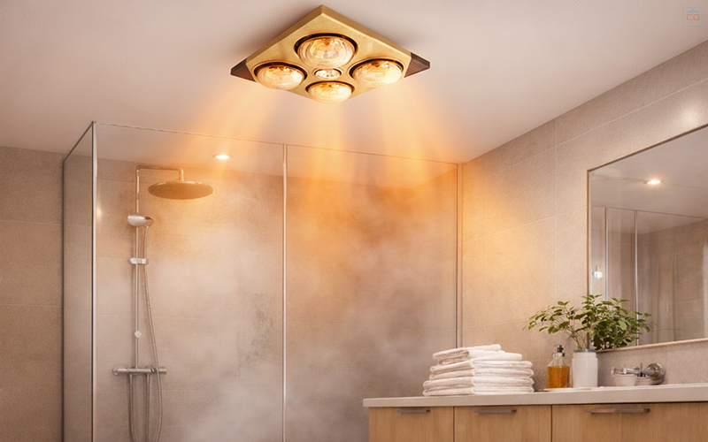Ưu nhược điểm của đèn sưởi nhà tắm