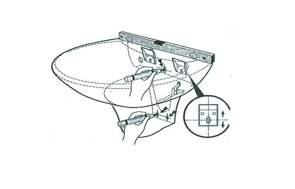Cách lắp chậu rửa mặt Viglacera treo tường