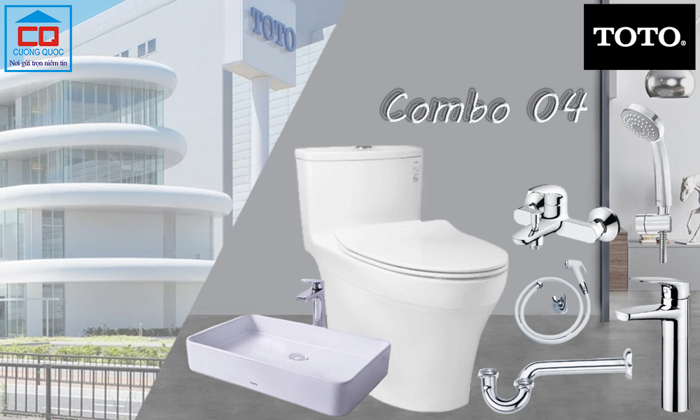 Combo thiết bị vệ sinh Toto số 4