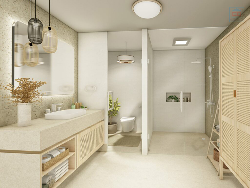 Phòng mẫu thiết bị vệ sinh đẹp