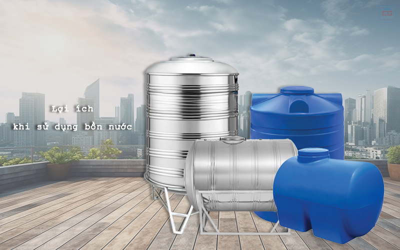 Lợi ích khi sử dụng bồn nước