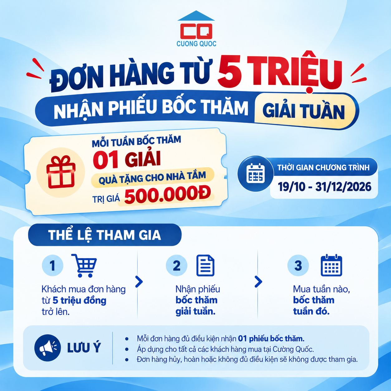Chương trình bốc thăm giải tuần