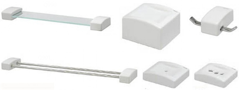 Bộ phụ kiện phòng tắm bằng sứ