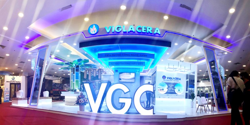 Viglacera ra mắt nhiều sản phẩm VLXD thông minh Vietbuild 2018