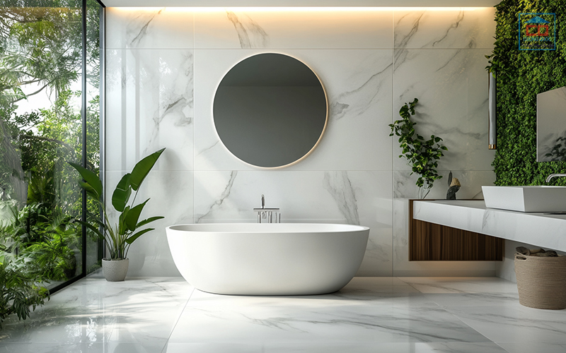 Những lưu ý khi chọn gạch ốp lát cho phòng tắm