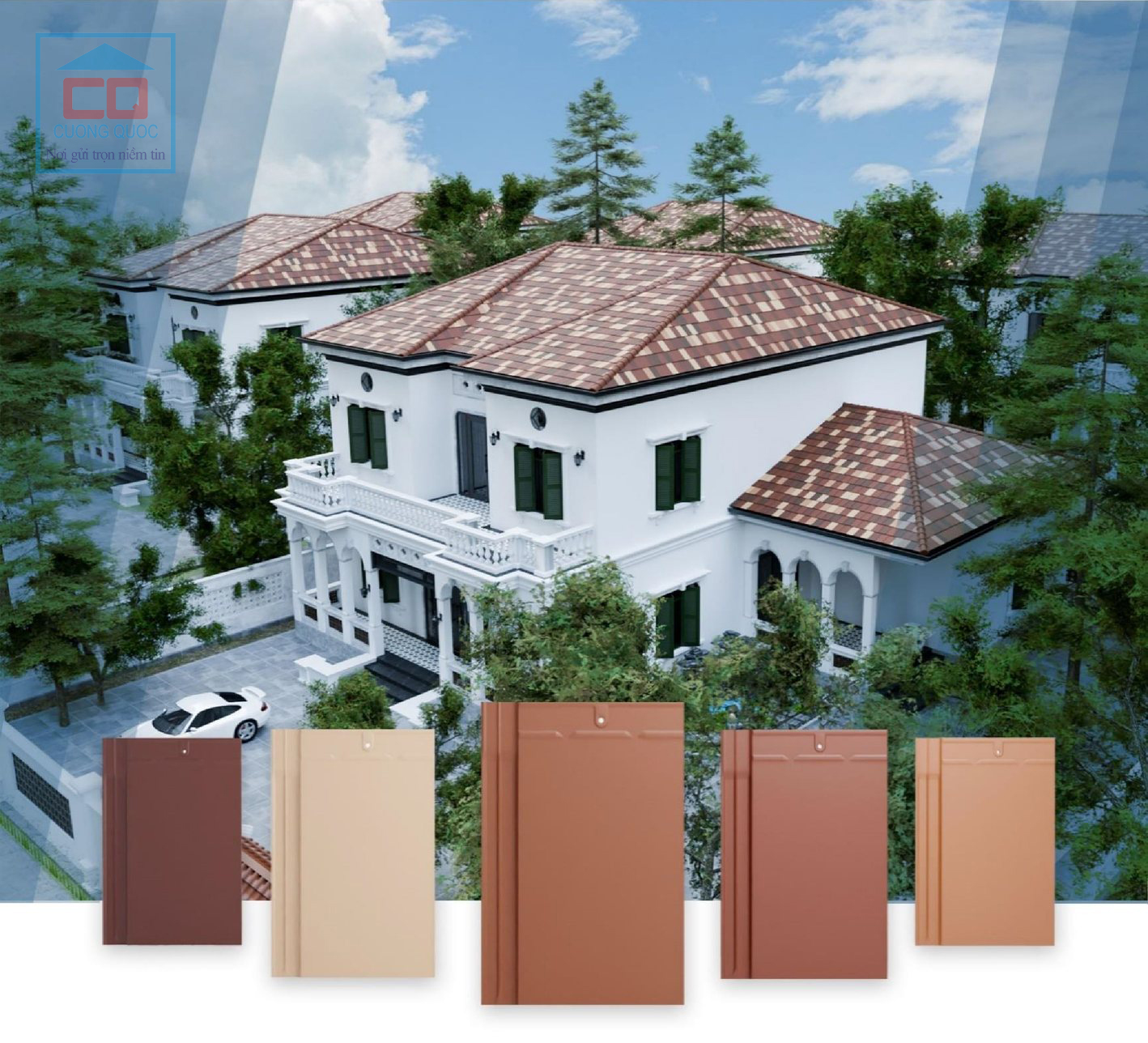 Ngói tráng men Viglacera Aurora