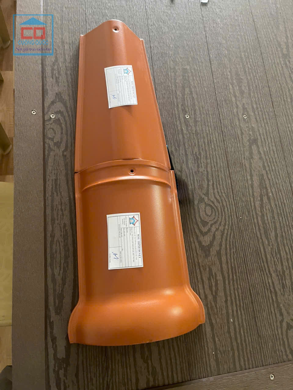 Ngói úp nóc tráng men Viglacera 