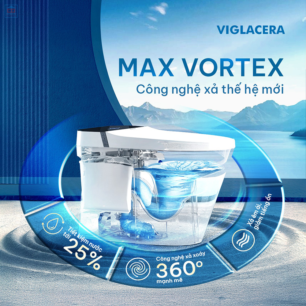 Ưu điểm của công nghệ xả Max Vortex