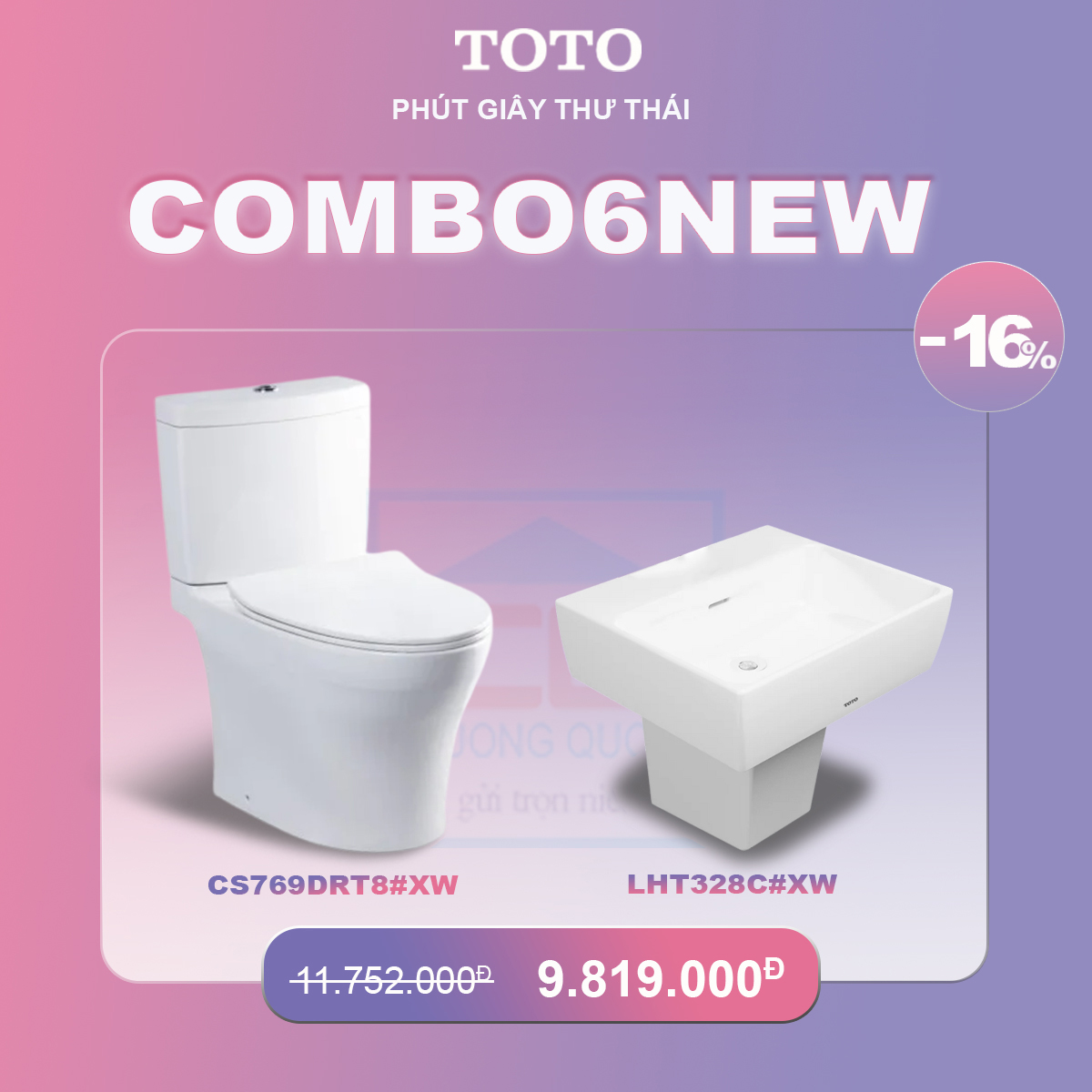 Khuyến mãi bộ TBVS COMBO6NEW