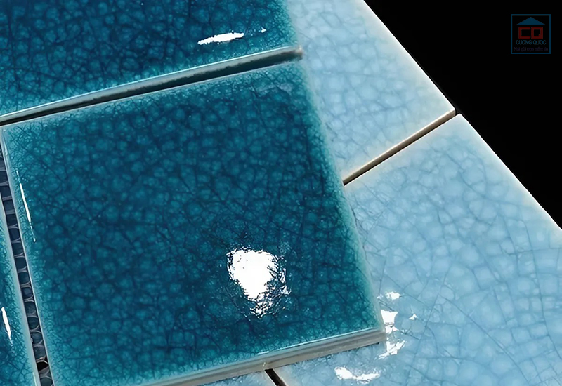 Gạch mosaic gốm sứ