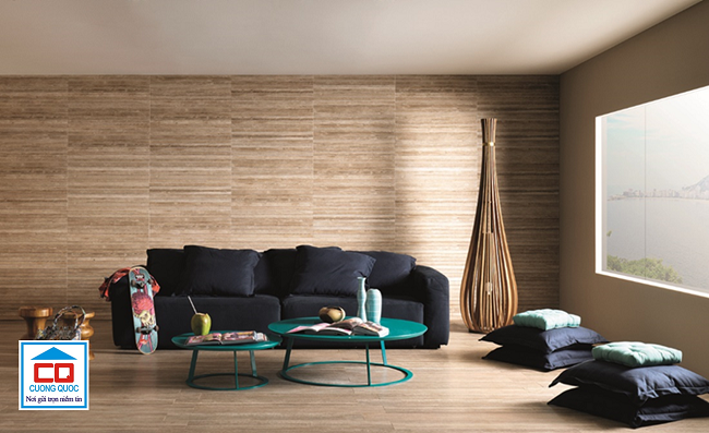 Kinh nghiệm lựa chọn gạch ốp tường đẹp 2019 cho phòng khách