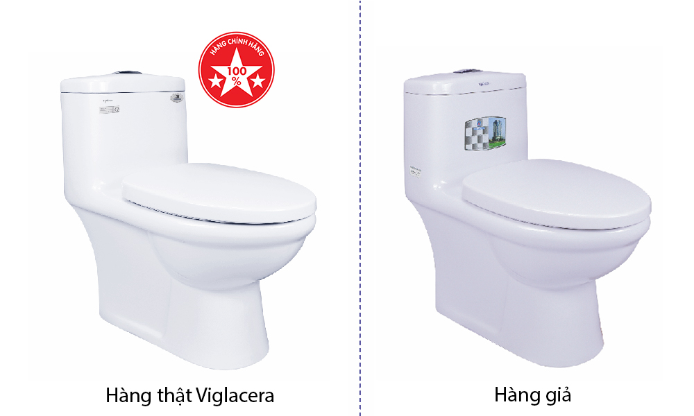 Cách phân biệt thiết bị vệ sinh Viglacera chính hãng với hàng giả thương hiệu