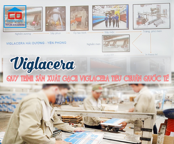 Một quy trình sản xuất gạch Viglacera tiêu chuẩn quốc tế