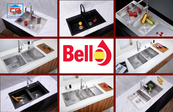 Chậu rửa bát Bello có ưu điểm gì?