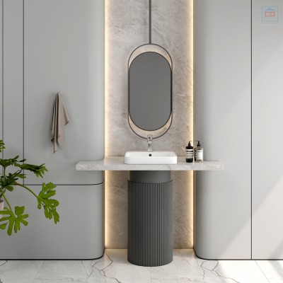 Chậu rửa đặt trên bàn Viglacera V24