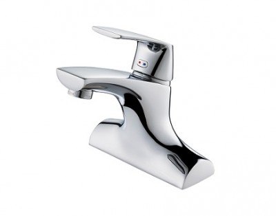 Vòi lavabo 2 lỗ nóng lạnh D&K DK1281001