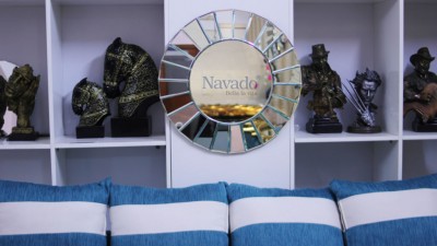 Gương trang trí nghệ thuật Navado UFO 60cm