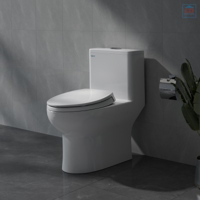 Bàn cầu 1 khối Viglacera V64