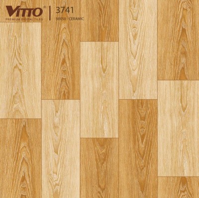 Gạch lát sàn vân gỗ 50x50 Vitto 3741