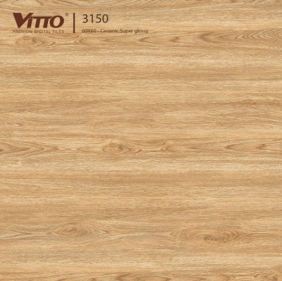 Gạch ceramic vân gỗ 600x600 Vitto 3150