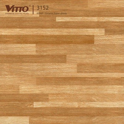 Gạch ceramic vân gỗ 600x600 Vitto 3152
