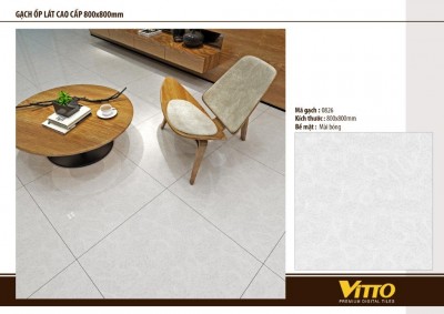 Gạch lát sàn porcelain Vitto 826