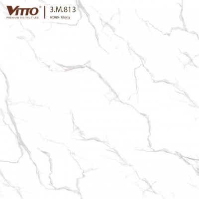 Gạch lát sàn ceramic 80x80 Vitto 813