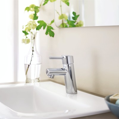 Vòi chậu lavabo 1 lỗ nóng lạnh Grohe 2338510E