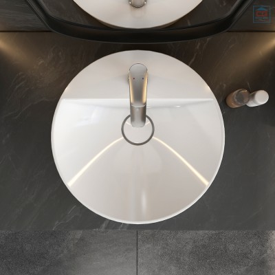 Chậu rửa đặt trên bàn Viglacera V26