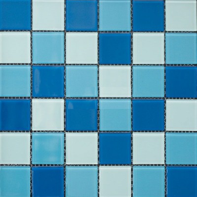 Gạch Mosaic thủy tinh ốp bể bơi CQMST48083