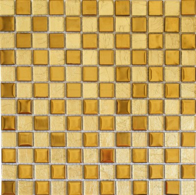 Gạch Mosaic mạ vàng cao cấp CQMSTT007