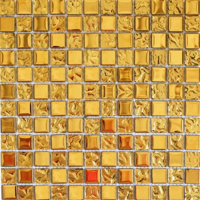Gạch Mosaic mạ vàng cao cấp CQMSTT006