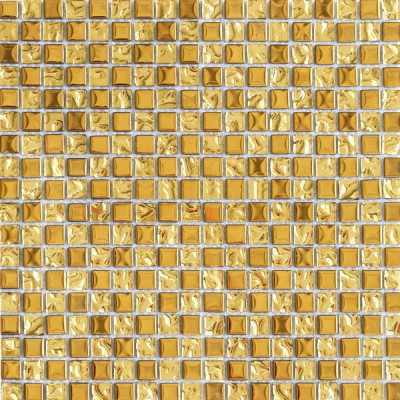 Gạch Mosaic thủy tinh mạ vàng CQMSTT004