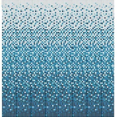 Gạch Mosaic thủy tinh dải màu CQMST25005