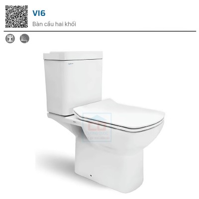 Bồn cầu két rời Viglacera VI6