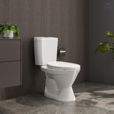 Bồn cầu két rời Viglacera VI66 (nắp thường)